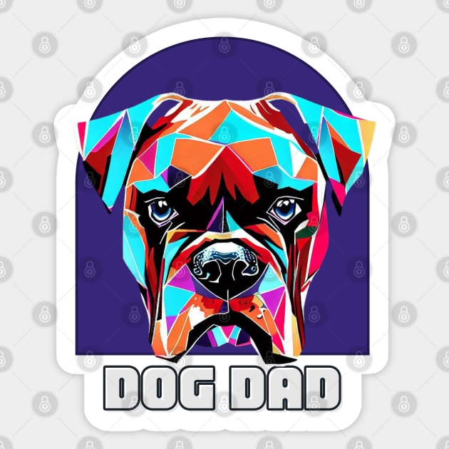 Dog Dad Sticker by JOYMADS